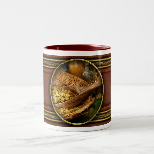 Beer Maker - Smooth Hoperator Two-Tone Coffee Mug (Center)
