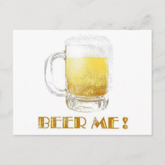Beer Me! Postcard