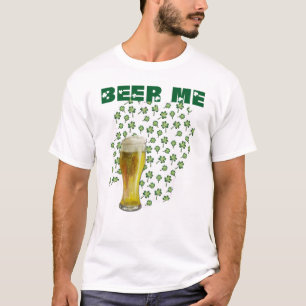 Beer Me Shamrock St Patrick's Day T-Shirt