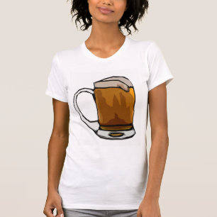Beer Mug Caricature T-Shirt