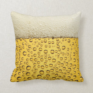Beer Mug Foam and Bubbles Cushion