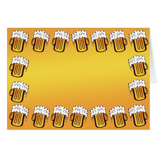 Beer Mug Frame (Front Horizontal)