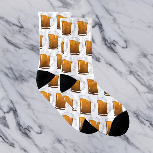Beer Mug Fun Crazy Socks