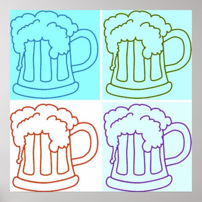 Beer Mug /Oktoberfest Poster (Front)