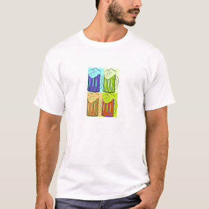Beer Mug Pop Art T-Shirt