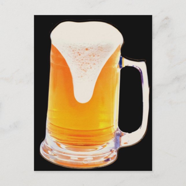 Beer Mug Postcard (Front)