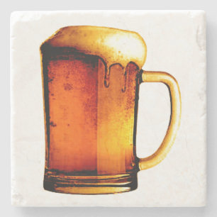 Beer Mug Stone Coaster