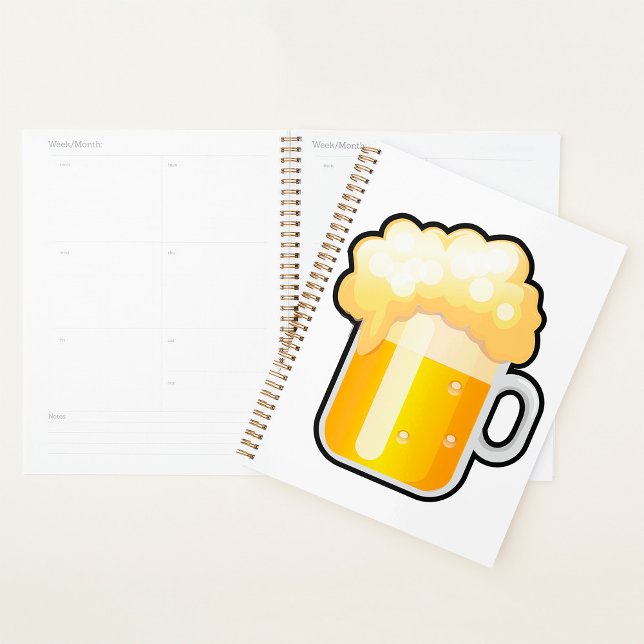 Beer Mug with Frothy Foam Planner (Creator Uploaded)