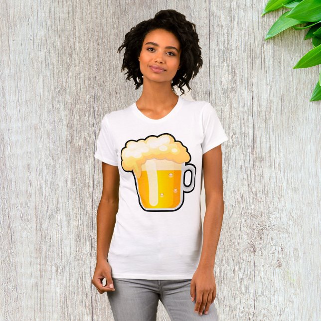 Beer Mug with Frothy Foam T-Shirt (Creator Uploaded)
