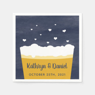 Beer Napkins - A Celebration is Brewing