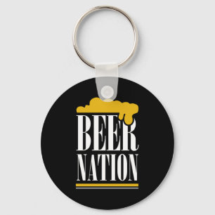 Beer Nation Key Ring