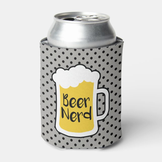Beer Nerd Can Cooler (Can Front)