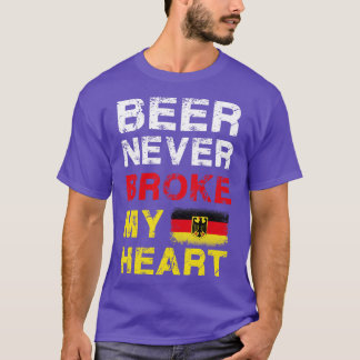 Beer never broke my heart T-Shirt
