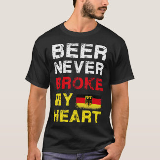 Beer never broke my heart T-Shirt