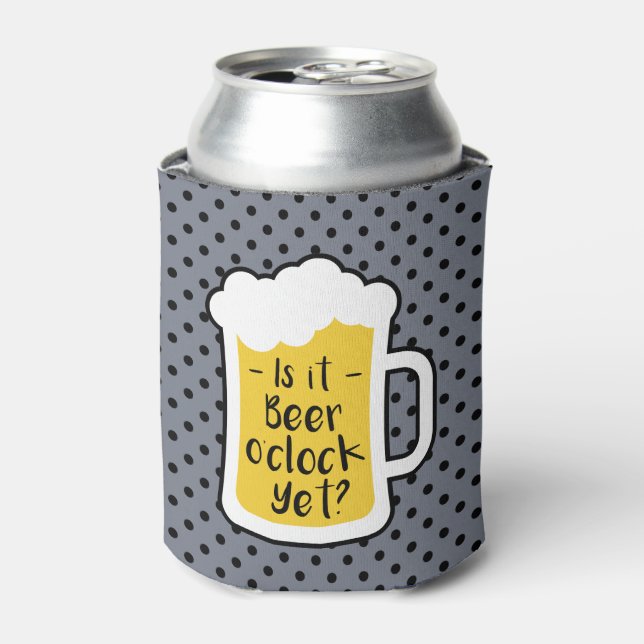 Beer O Clock Can Cooler (Can Front)