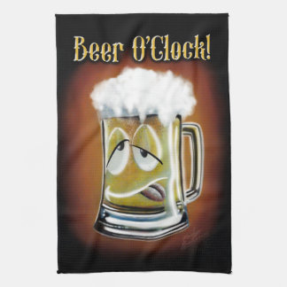 Beer O’clock! Tea Towel