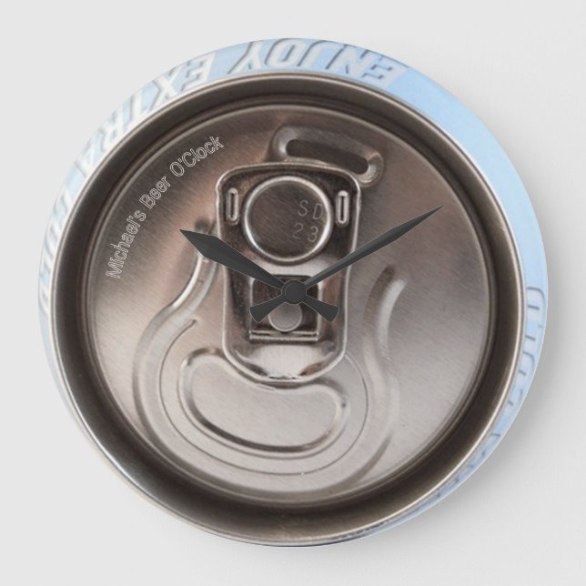 Beer O'Clock Large Clock (Front)