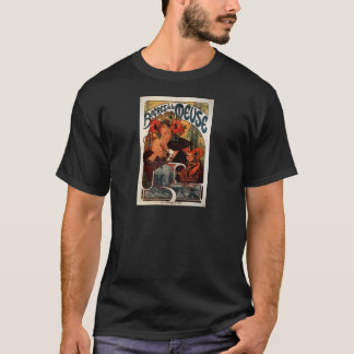 Beer of the Meuse by Alphonse Mucha T-Shirt