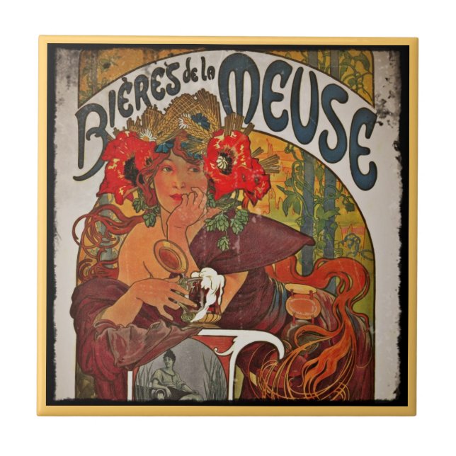 Beer of the Meuse Tile (Front)