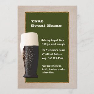 Beer on Draught Invitation