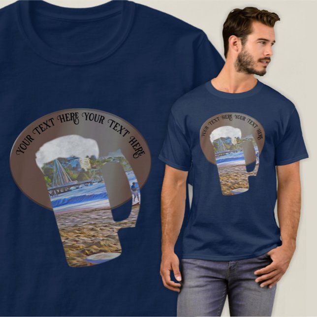 Beer on Los Muertos Beach 786 T-Shirt (Creator Uploaded)