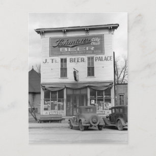 Beer Palace Tavern, 1940 Postcard