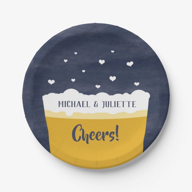 Beer Party Plates - Beer Tasting/Beer Event (Front)