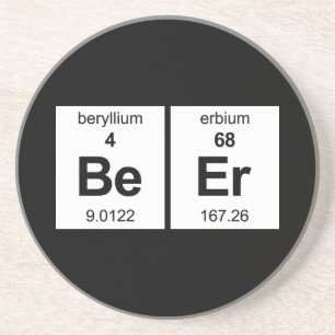 BeEr Periodic Table Coaster
