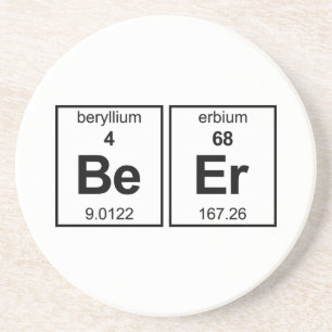BeEr Periodic Table Coaster