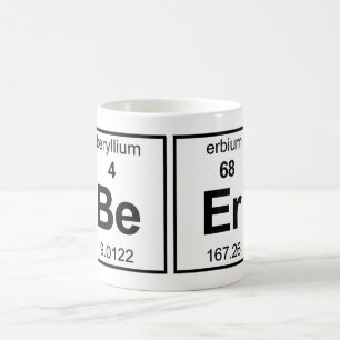 BeEr Periodic Table Coffee Mug
