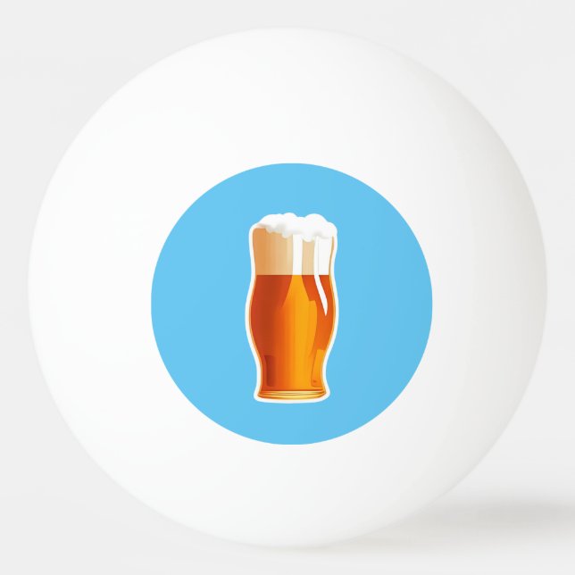 Beer Ping Pong Ball (Front)