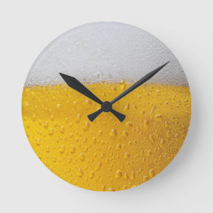 Beer Pint Round Clock