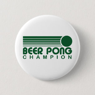 Beer Pong 6 Cm Round Badge