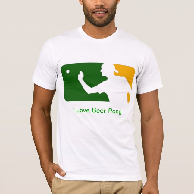 Beer Pong Australia T Shirt (Front)
