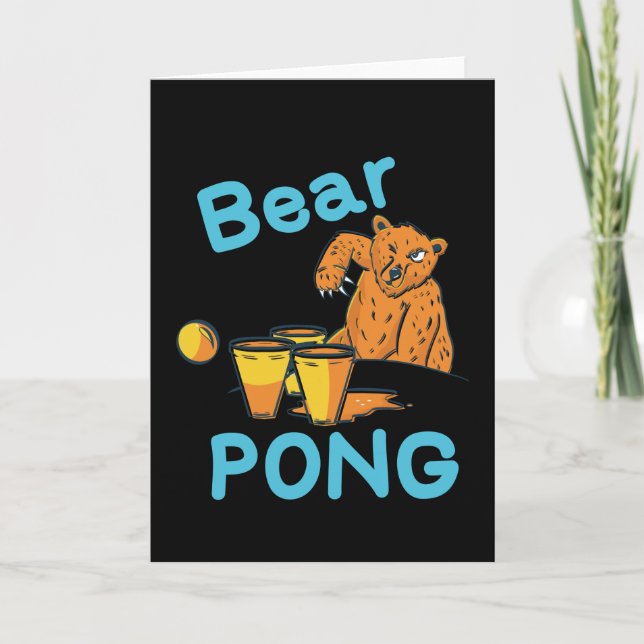 Beer Pong Card (Front)
