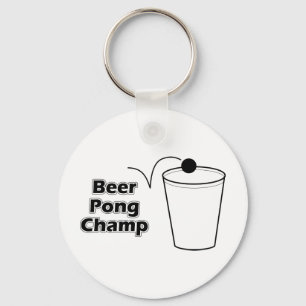 Beer Pong Champ Key Ring