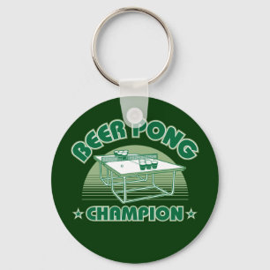 Beer Pong Champion Key Ring