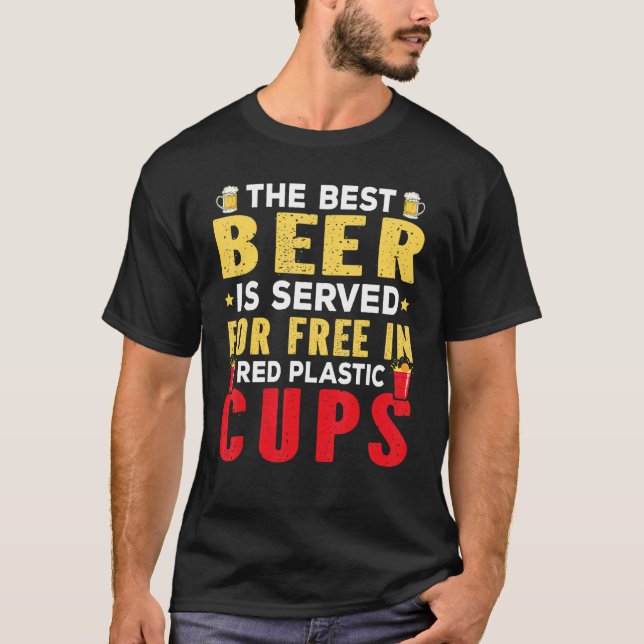Beer Pong  For Beer Pong Champion T-Shirt (Front)