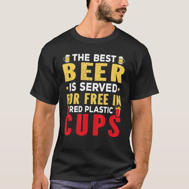 Beer Pong  For Beer Pong Champion T-Shirt (Front)