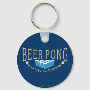 Beer Pong Key Ring
