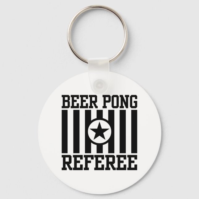 Beer Pong Key Ring (Front)