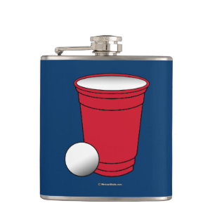 Beer Pong Pocket Hip Flask
