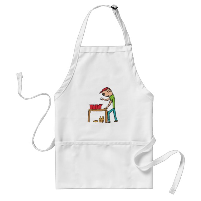 Beer Pong Standard Apron (Front)