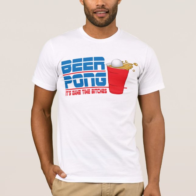 Beer Pong T-Shirt (Front)