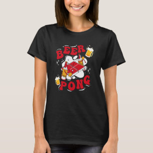 Beer Pong Table Party Game Drinking Game Beer Pong T-Shirt