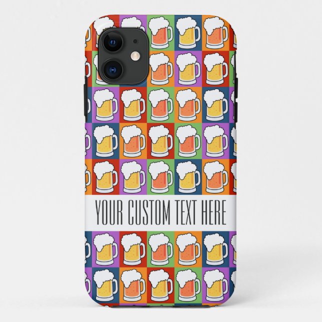 BEER Pop Art custom cases (Back)