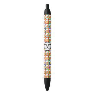 BEER Pop Art custom monogram pens