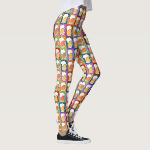 BEER Pop Art leggings