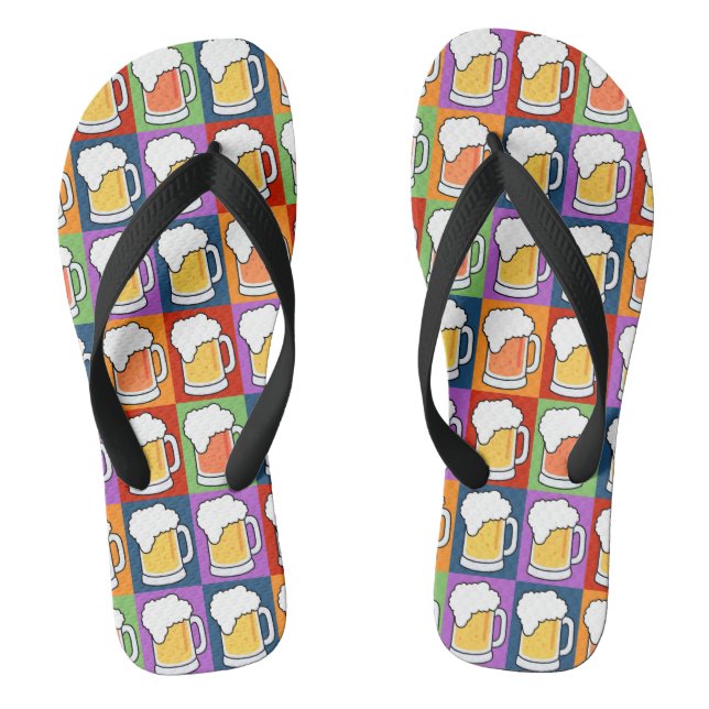 BEER Pop-Art sandals (Footbed)