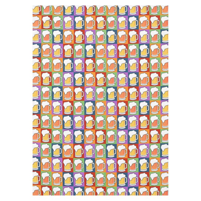 BEER Pop Art table cloths (Front)